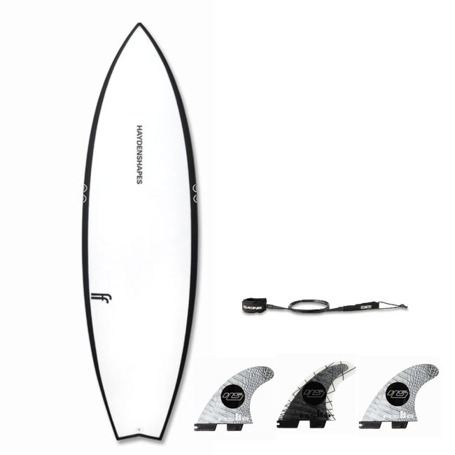 Pakke | Cohort II + Hayden Shapes PC Carbon Finner + Dakine Kainui Team Leash