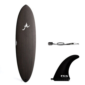 Aloha Surfboards Pakke | Aloha Mid Black Eco + FCS Connect