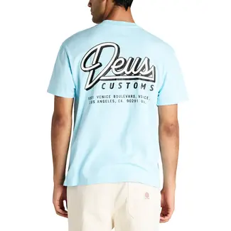Deus Ex Machina Conduit Tee - Sky Blue