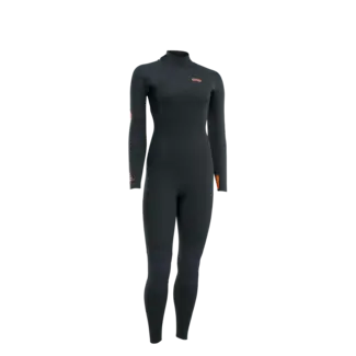 Ion Wetsuits Element 4/3 Back Zip Dame Våtdrakt - Black