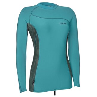 Ion Wetsuits Neo Top Women 2/1 LS turquise, 34/XS (157-164cm)