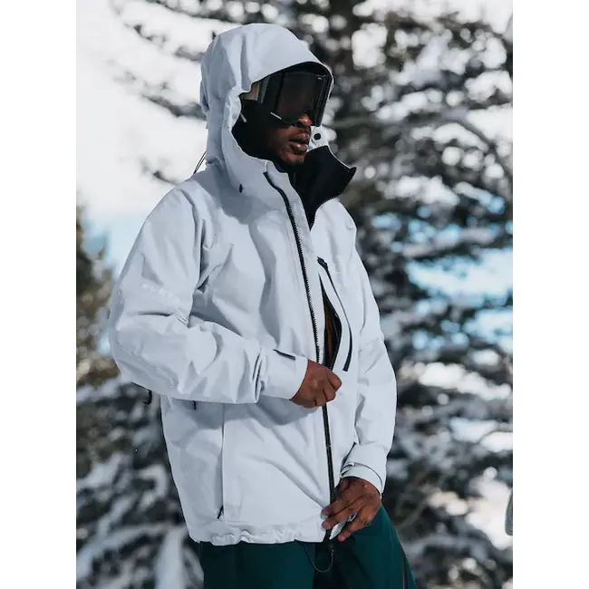 [ak] Cyclic GORE-TEX 2L Jakke Herre - Grey Cloud