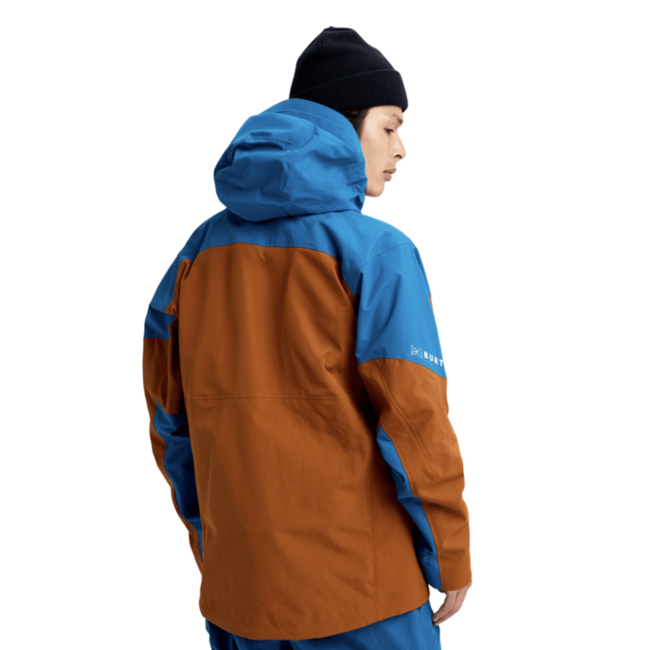 [ak] Cyclic GORE-TEX 2L Jakke Herre - Chestnut Brown/Blue Teal