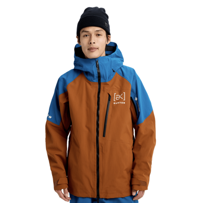 [ak] Cyclic GORE-TEX 2L Jakke Herre - Chestnut Brown/Blue Teal