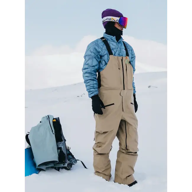 [ak] Freebird GORE-TEX 3L Stretch Bibbukse Herre - Summit Taupe