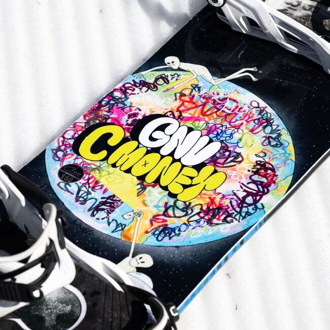 C Money Snowboard Freestyle Twin med C3 Camber