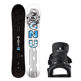 GNU Snowboardpakke | Gnu Antigravity + Supermatic Lightning Binding