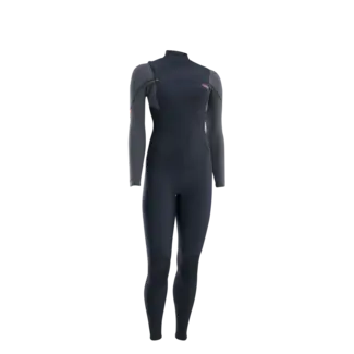 Ion Wetsuits Amp 5/4 Front Zip Dame Våtdrakt - Black