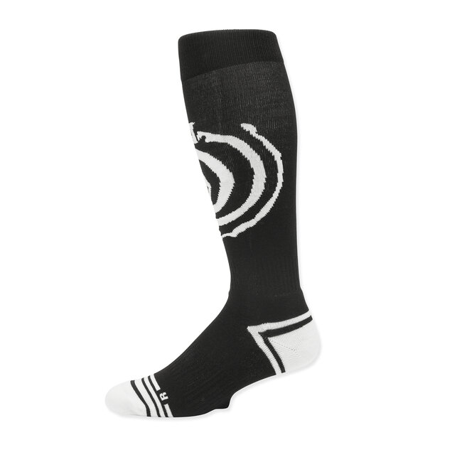 Spiral Over-The-Calf Sock Black – Snowboard Sokker