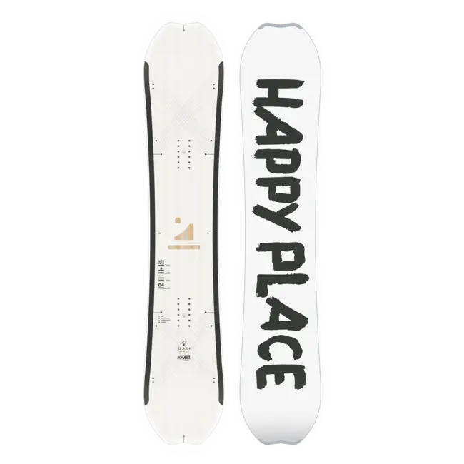 Slash Blank Drop Happy Place – Allsidig unisex park- og allmountain snowboard