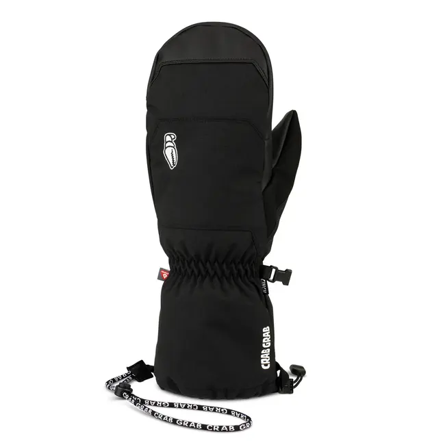 Crab Grab Cinch Mitt – High Performance Snowboard Vott - True Black