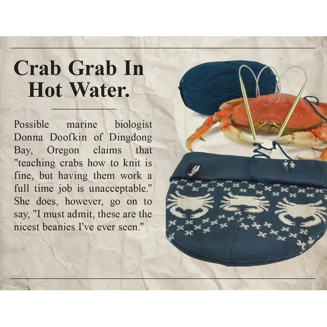 Crab Grab Nordicrab Beanie – Legendarisk snowboard-lue