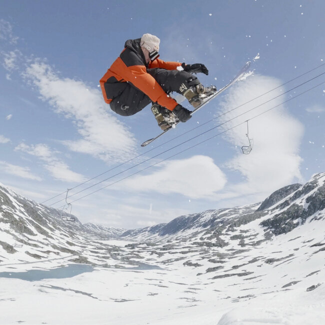 Klevland Jacket - Orange Shock