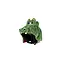 Hoxyheads Ski Helmet Cover Green Croco – Fun & Safe Kids Helmet Accessory