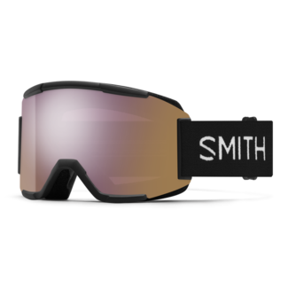 Smith Optics Squad Black - Rose Gold Mirror 36% | Clear 90%