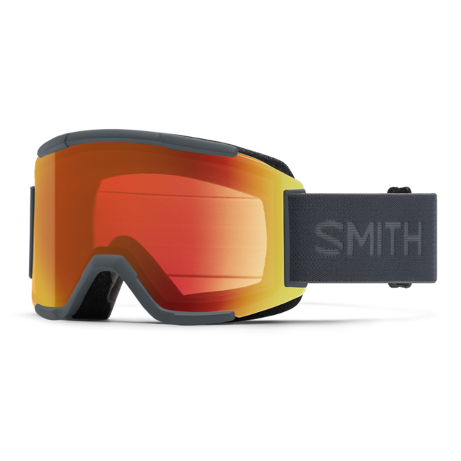 Squad Photochromic Snow Goggles – ChromaPop™, Fog-X & Semi-Rimless - Red Mirror 16-55%