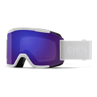 Smith Optics Squad White Vapor - Violet Mirror 26% | Clear 90%