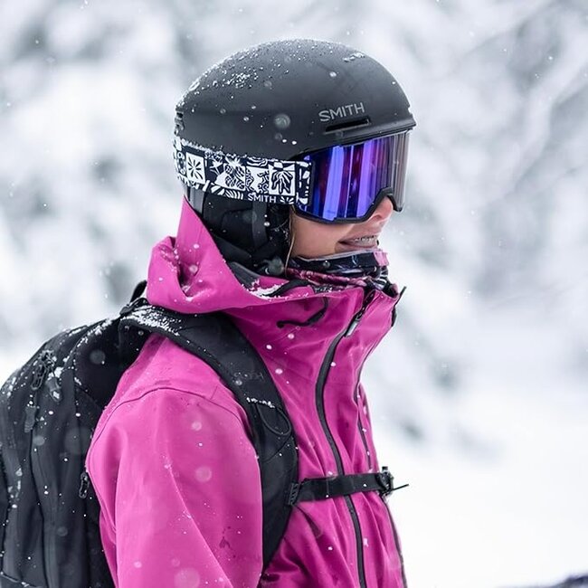 Squad White Vapor - Violet Mirror 26% | 90% Clear  – Semi-Rimless, ChromaPop™ & Fog-X