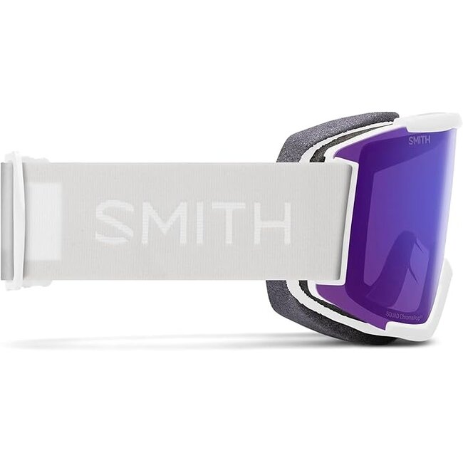 Squad White Vapor - Violet Mirror 26% | 90% Clear  – Semi-Rimless, ChromaPop™ & Fog-X