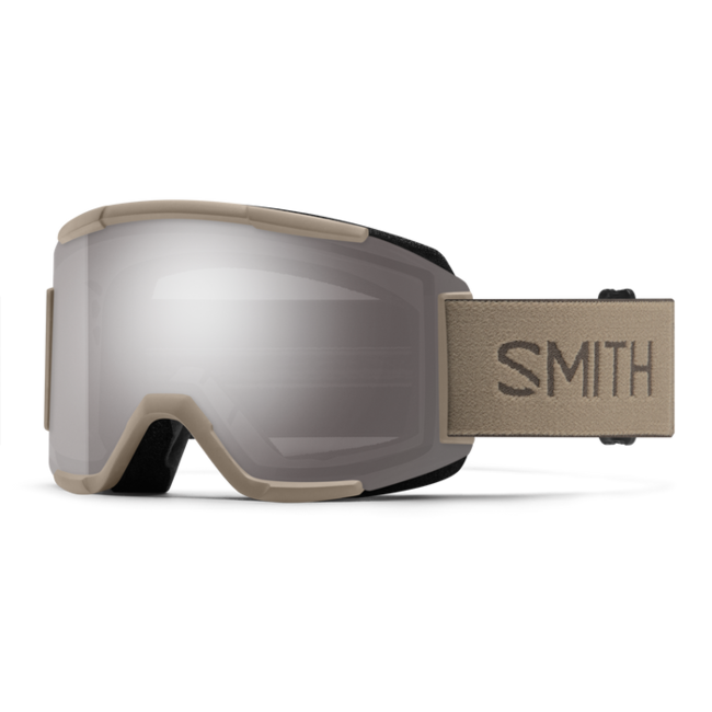 Squad Bandit - Platinum Mirror 13% | Clear 90%  – Semi-Rimless, ChromaPop™ & Fog-X