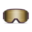 Squad Mystic - Sun Black Gold Mirror 13% | Clear 90%  – Semi-Rimless, ChromaPop™ & Fog-X