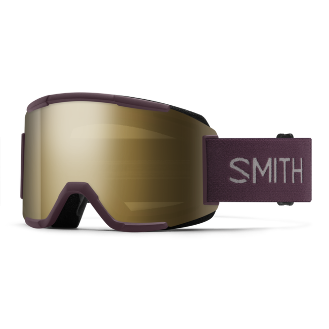 Squad Mystic - Sun Black Gold Mirror 13% | Clear 90%  – Semi-Rimless, ChromaPop™ & Fog-X