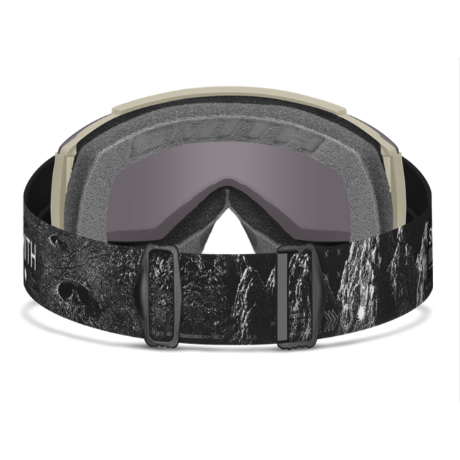 Squad Chalk Space Invader - Sun Black Gold Mirror 13% | Clear 90%  – Semi-Rimless, ChromaPop™ & Fog-X