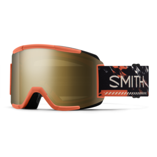 Smith Optics Squad Cinder Chop Up - Sun Black Gold Mirror 13% | Clear 90%