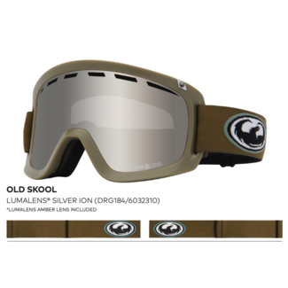 Dragon D1 OTG Bonus - Old Skool - Lumalens® Silver Ionized + Amber