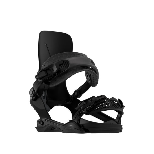 Katana AW FASE™ Snowboard Binding – AsymWrap Collection - Black