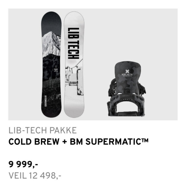 Cold Brew + Bent Metal Lightning Supermatic®