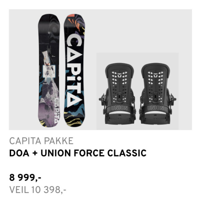 Capita DOA + Union Force Classic