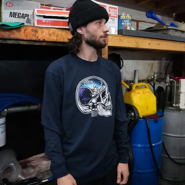 In Your Head Night L/S T-Shirt - Navy