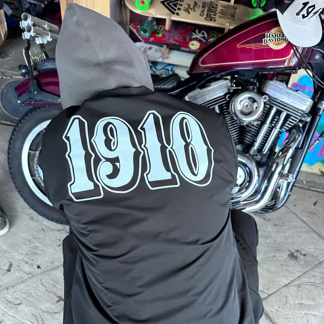 OG Font Coaches Jacket - Black