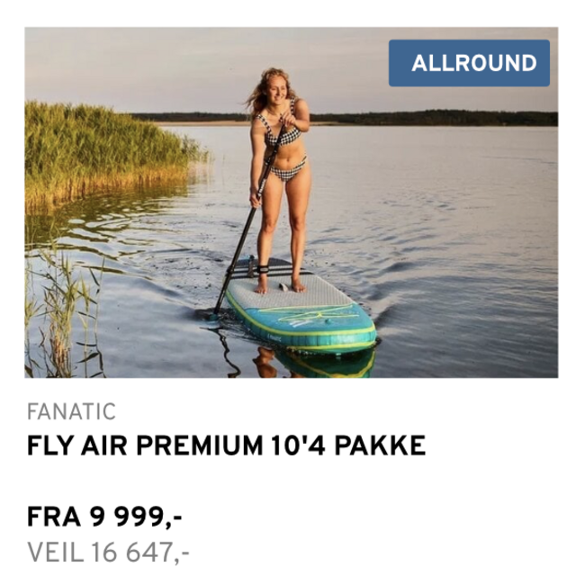 Fly Air Premium - 10'4 x 33 m/Red Paddle Alloy/Nylon 3-piece