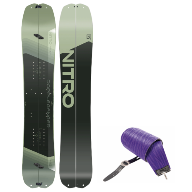 Nitro Doppleganger Splitboard – Ultralett, responsivt og bygget for backcountry eventyr