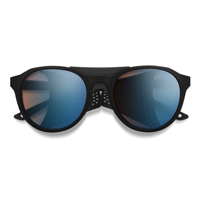 Venture - Matte Black + ChromaPop™ Glacier Photochromic Copper Mirror Lens