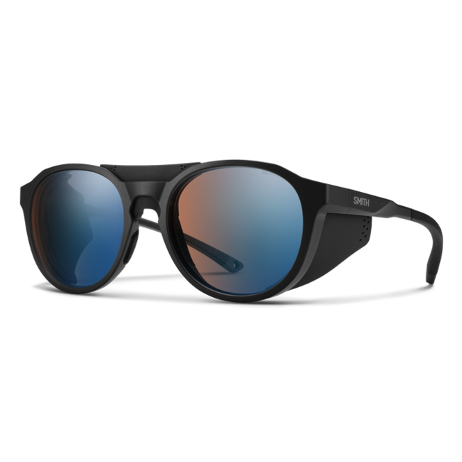 Venture - Matte Black + ChromaPop™ Glacier Photochromic Copper Mirror Lens