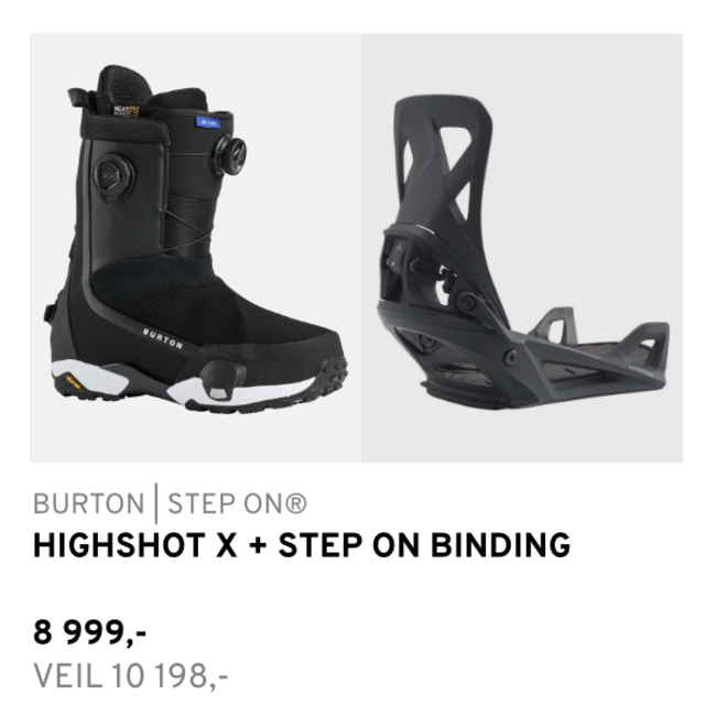 Highshot X Step On® Pakke