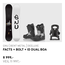 Snowboardpakke | Gnu Facts + Bent Metal Bolt + Deeluxe ID Dual BOA Boots