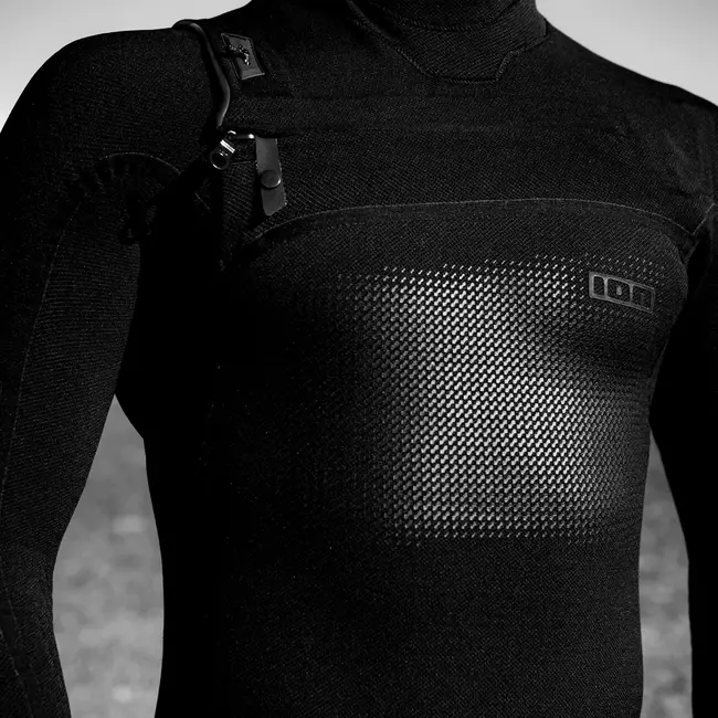 Select 5.5/4.5 Hooded Front Zip Herre Våtdrakt - Black