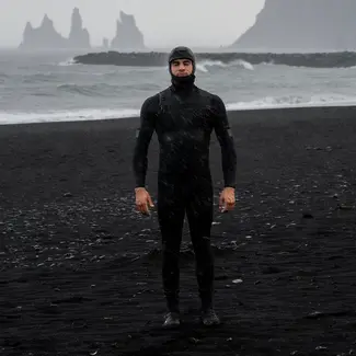 Ion Wetsuits Select 5.5/4.5 Hooded Front Zip Herre Våtdrakt - Black
