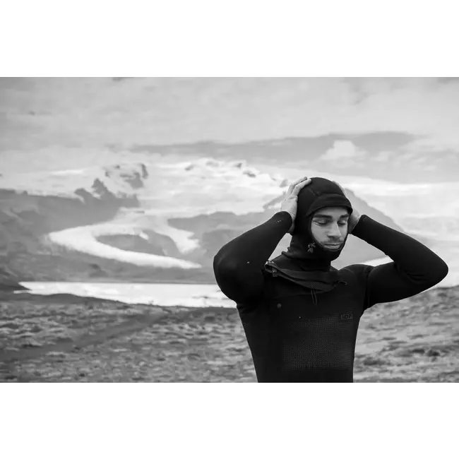 Select 5.5/4.5 Hooded Front Zip Herre Våtdrakt - Black