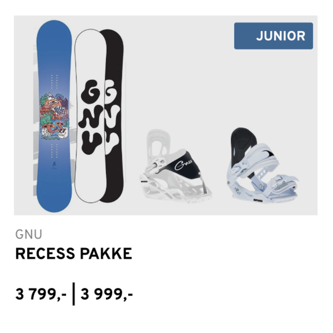 Recess Junior Pakke