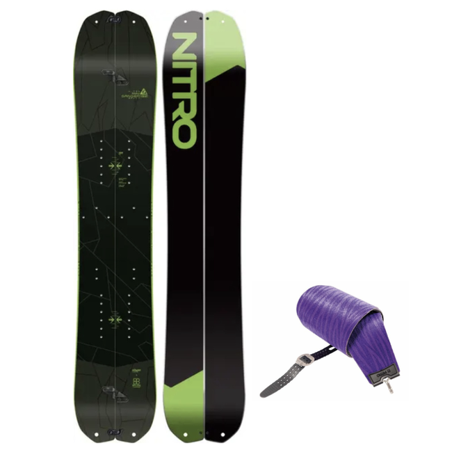 Nitro Doppleganger Splitboard – Ultralett, responsivt og bygget for backcountry eventyr