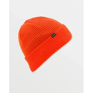 Volcom Sweep Lined Beanie - Orange Schock