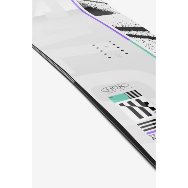 Huck Knife – True Twin freestyle snowboard med Quad Camber for presisjon og eksplosivt pop