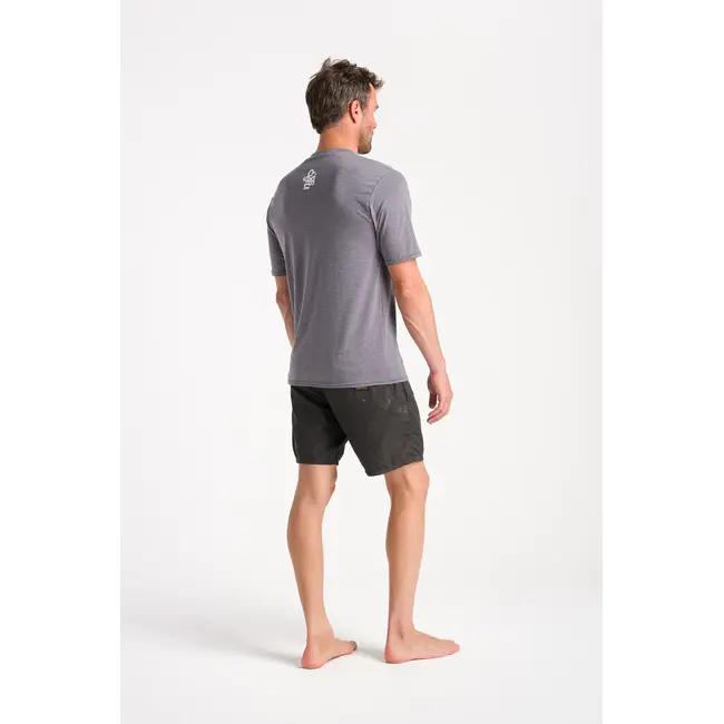 C-Skins -  Nuwave UV Surf Tee SS - Deep Grey