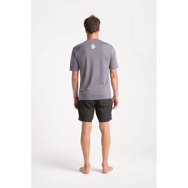 C-Skins -  Nuwave UV Surf Tee SS - Deep Grey