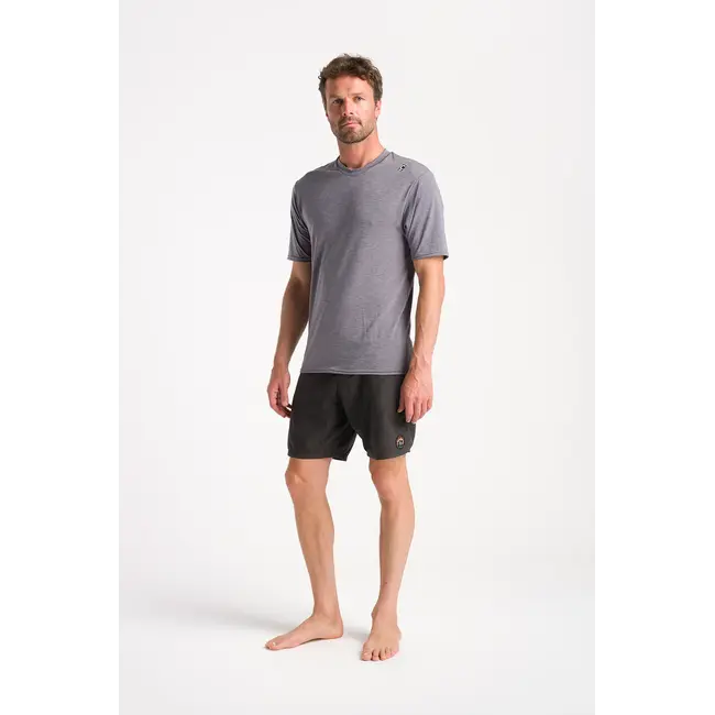 C-Skins -  Nuwave UV Surf Tee SS - Deep Grey